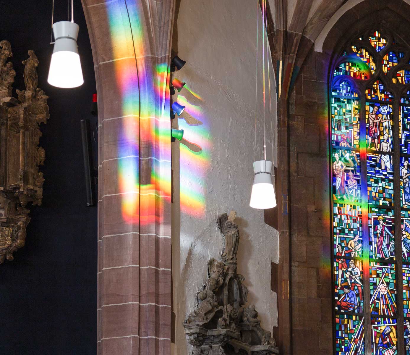 Innenraum Hospitalkirche Stuttgart